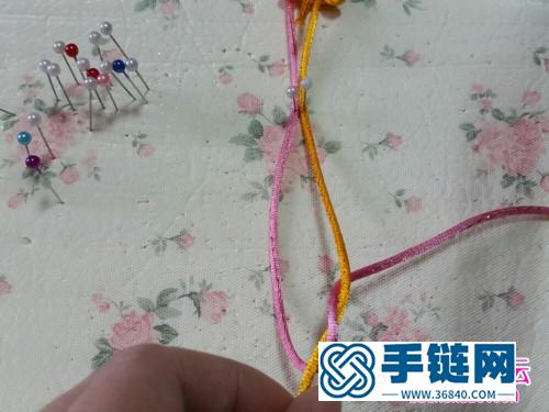 中国结蝴蝶胸针的编制方法步骤