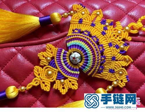 绳编凤冠花嫁之金陵雀挂饰的详细制作图解