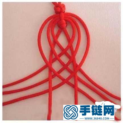 中国结红绳手链编制教程详解