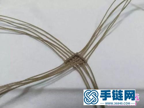 编绳心之所系吊坠的详细制作图解