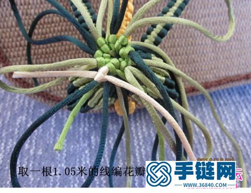 绳编茉莉花凉鞋的详细制作教程