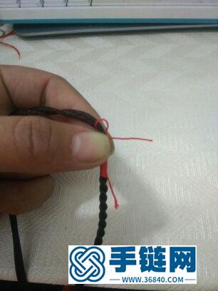 民族风项链绳的制作方法