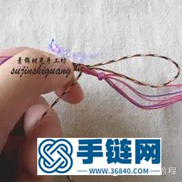 中国结编织制作鸿佑转运珠手绳教程
