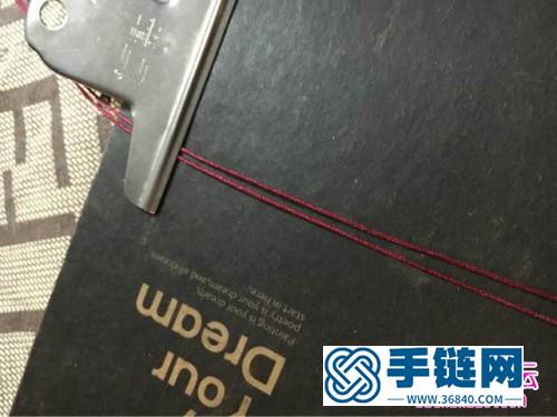 玉线砗久磲串珠手链的详细编织教程