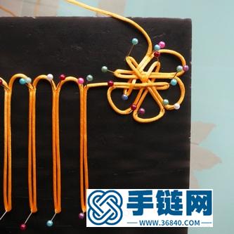 中国结制作套色挂饰的方法教程