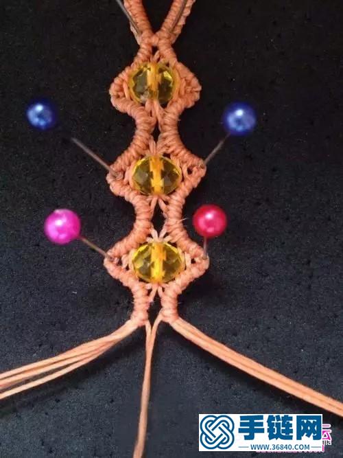 繁星串珠手链的制作方法