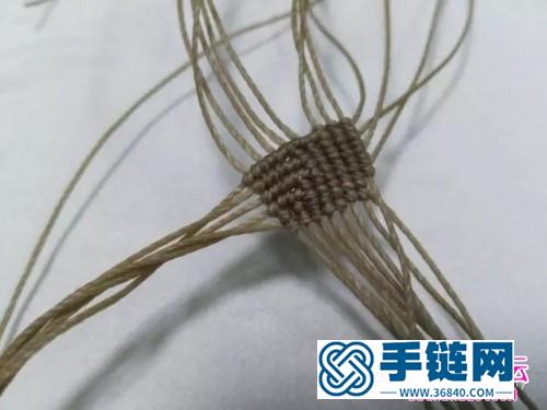 编绳心之所系吊坠的详细制作图解