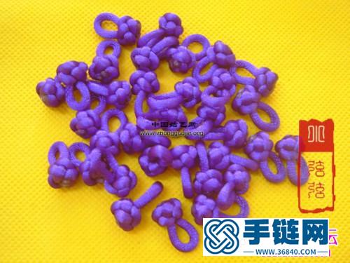 中国结一串葡萄的编织