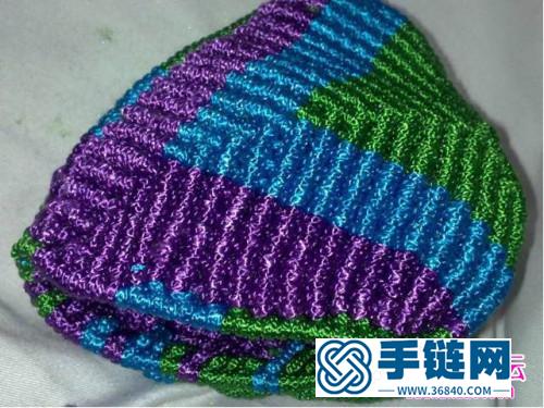 中国结编织心型小香包方法图解