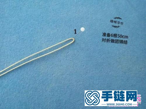 玉线绳编超级玛丽教程的详细制作步骤图