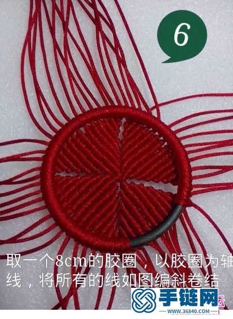 中国结编织制作的菠萝罐