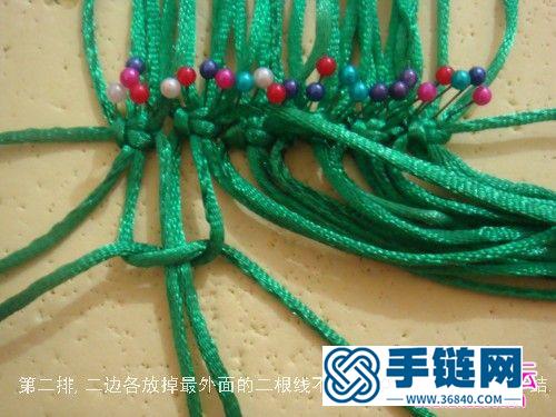 中国结编织莲蓬的方法图解