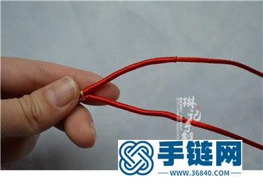 中国结鸿运手绳的编织方法