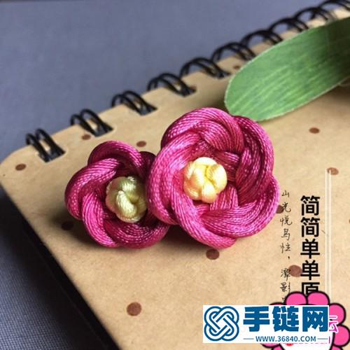 简单小花胸针的制作方法