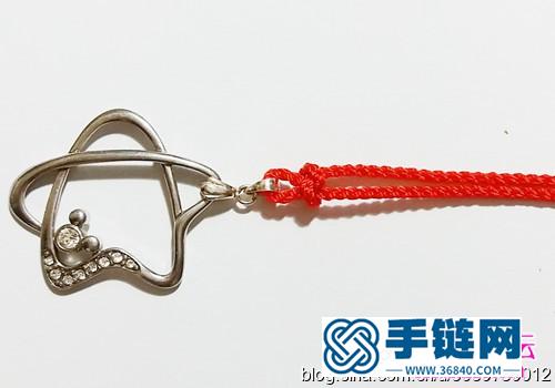 二种中国结吊坠固定的方法
