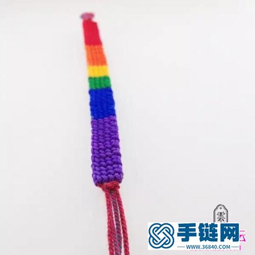 绳编缤纷手的绳制作步骤图