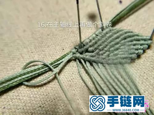 小清新桃花项链的详细制作教程