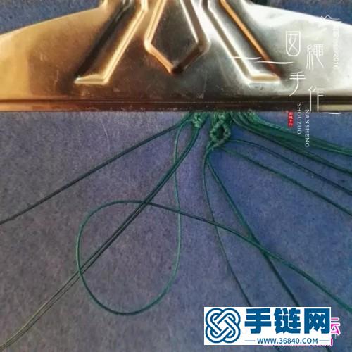 中国结编织蜡线手绳方法图解