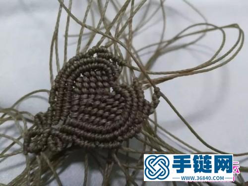 编绳心之所系吊坠的详细制作图解