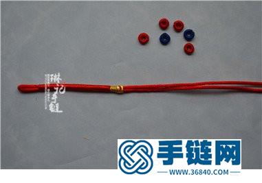 中国结鸿运手绳的编织方法