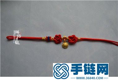 中国结鸿运手绳的编织方法