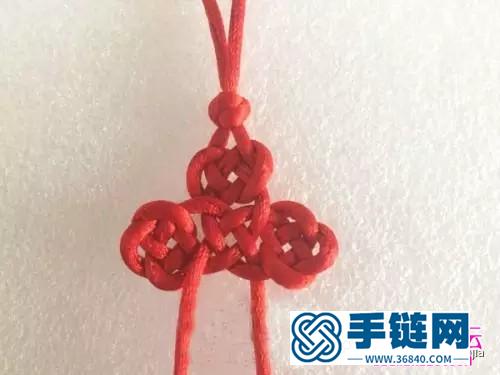 双钱结组合小挂饰的制作方法