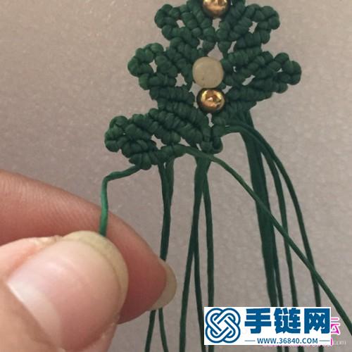 中国结圣诞树的编法教程