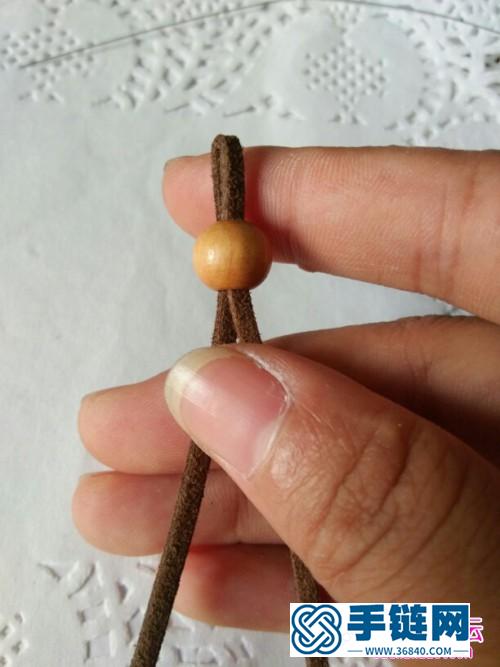 手工制作长款项链的方法