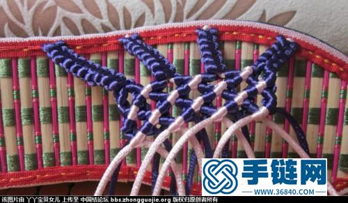 中国结编织满天星拖鞋教程步骤