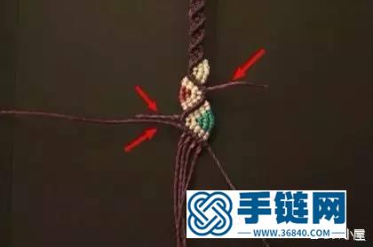 中国结编织异国风情手绳教程