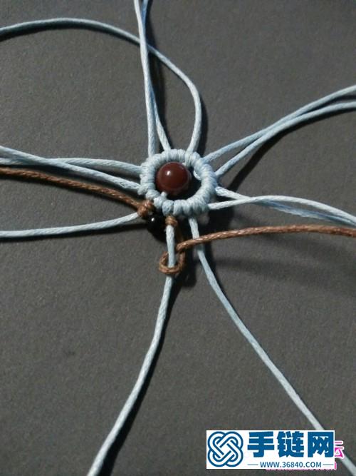 串珠偶缘耳环的制作方法