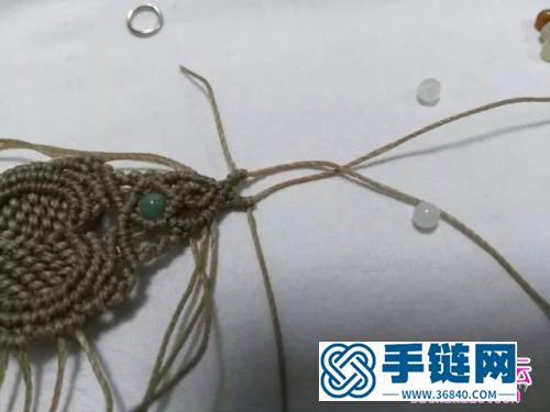 编绳心之所系吊坠的详细制作图解