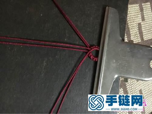 玉线砗久磲串珠手链的详细编织教程