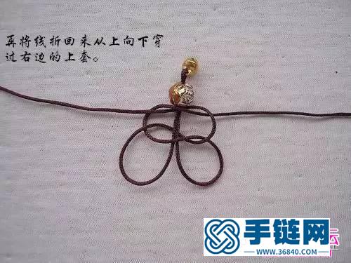 攀缘结项链的编织方法