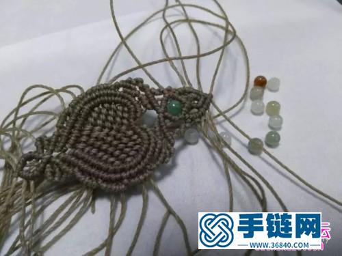 编绳心之所系吊坠的详细制作图解