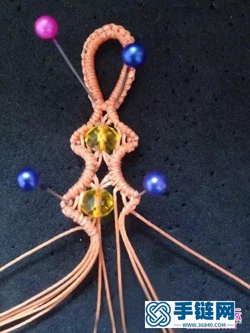 繁星串珠手链的制作方法