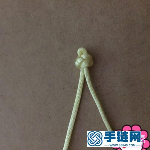 简单小花胸针的制作方法