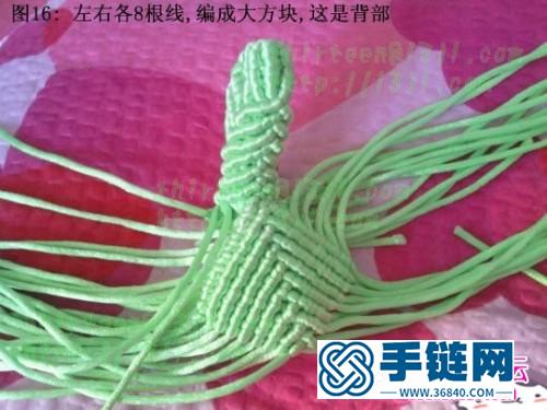 绳编青青小恐龙的超详细制作教程