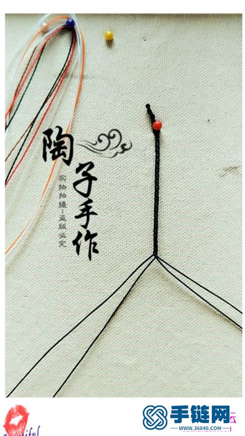 中国结编织制作的灵动大眼睛的方法