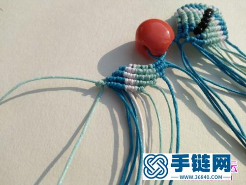 中国结蓝蝶的编织方法