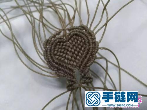 编绳心之所系吊坠的详细制作图解