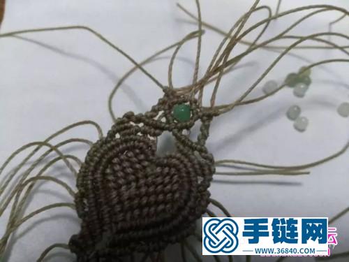 编绳心之所系吊坠的详细制作图解