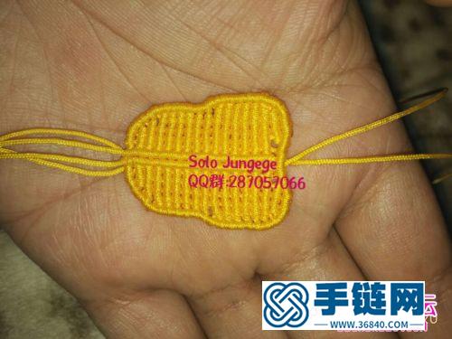 编织制作的小芭蕉扇挂饰教程