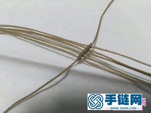 编绳心之所系吊坠的详细制作图解
