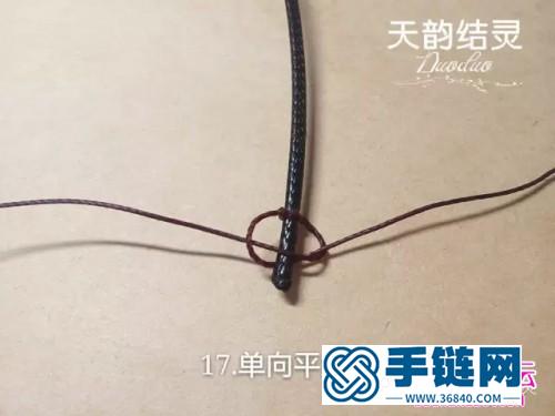 中国结编织制作水晶柱项链教程
