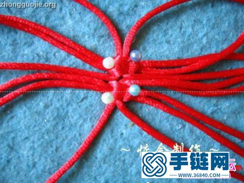 中国结娃娃鞋的制作方法