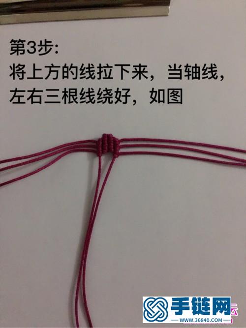 中国结天鹅造型串珠耳环的制作方法