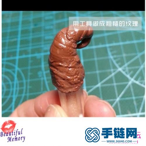 泥塑水晶吊坠制作教程