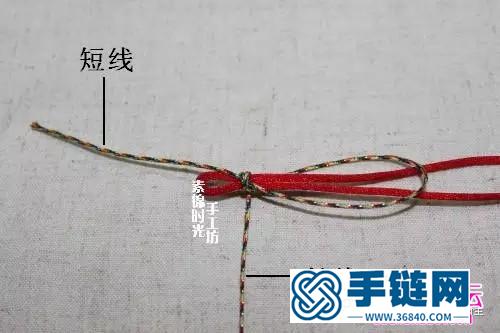 中国结编织制作鸿佑转运珠手绳教程