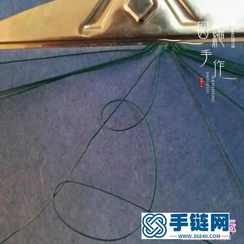 中国结编织蜡线手绳方法图解
